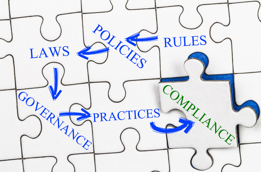 Compliance Puzzle Konzept