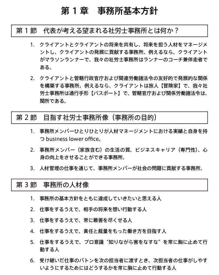 中小企業経営者必見！就業規則のつくり方入門